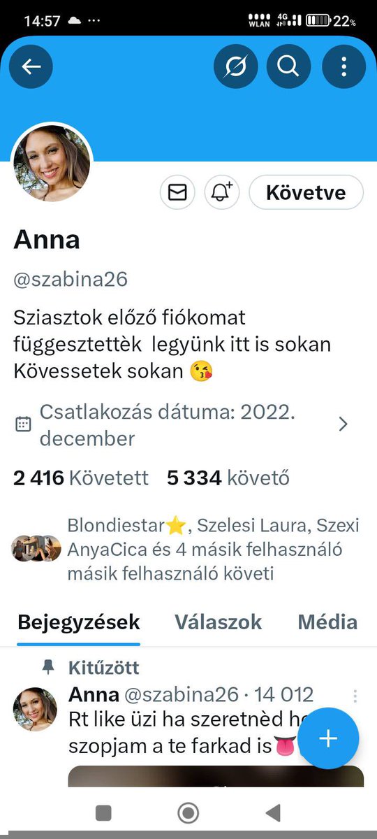 kamuprofil0's tweet photo. @szabina26 

⚠️Kamu fiók!⚠️

Ne utaljon neki senki, kamu! https://t.co/DxRlLTTbtN