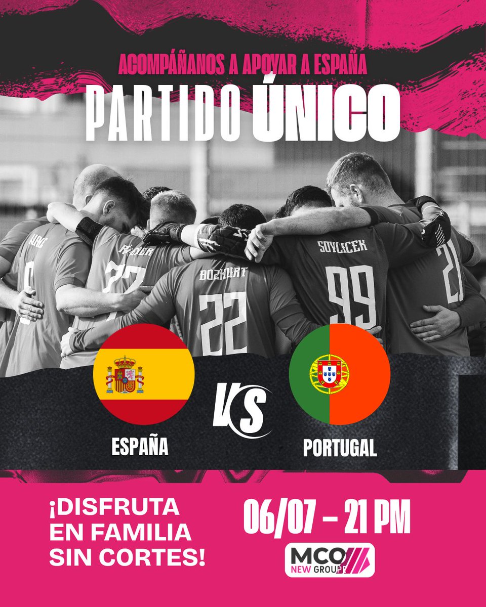 mcomnewgroupe's tweet photo. ⚽🇪🇸#EspañavsPortugal un partido que promete emociones de principio a fin

Disfruta de cada jugada con una conexión rápida y estable. Para que la única interrupción sea el descanso del partido😉

📶Envíanos un DM y vive el fútbol

#GrupoMCOM #InternetSinCortes #ConectadosSiempre https://t.co/6EdXroREHs