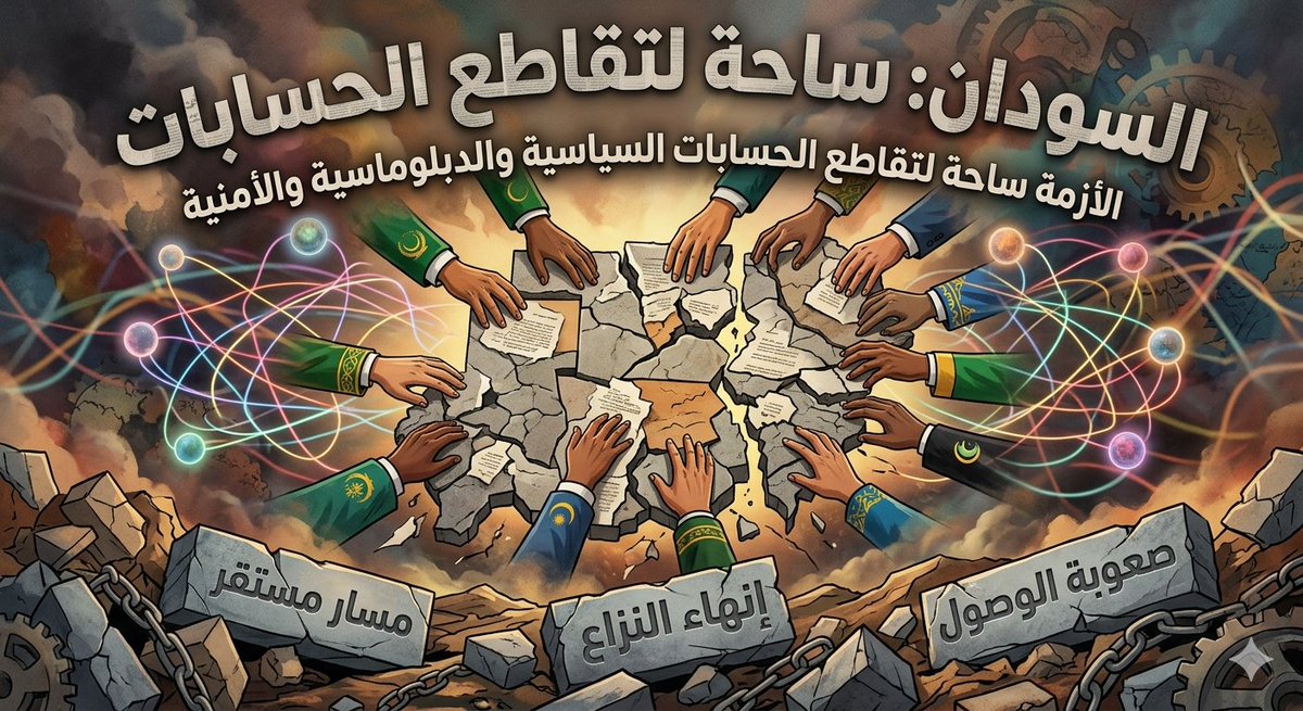 NSrjj_'s tweet photo. تعدد الأدوار الإقليمية في #السودان خلق مشهداً أكثر تعقيداً، حيث تداخلت مصالح العديد من الأطراف، وأصبحت الأزمة ساحة لتقاطع الحسابات السياسية والدبلوماسية والأمنية، مما زاد من صعوبة الوصول إلى مسار مستقر لإنهاء النزاع
@blackboy https://t.co/lzzNMVBJD8