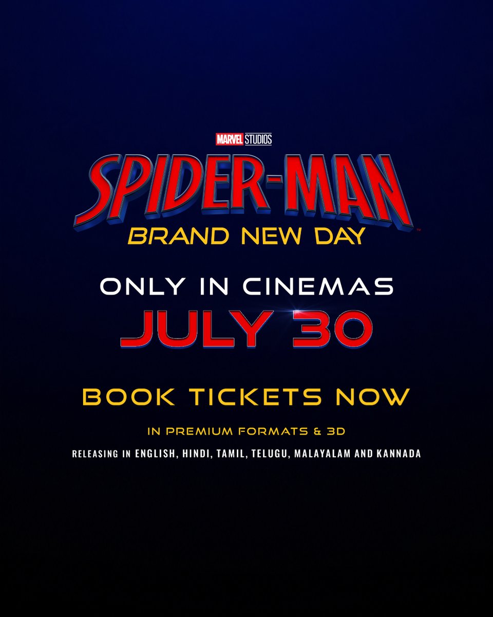SonyPicsIndia's tweet photo. Your friendly neighbourhood judge has arrived. 🕷️

Ready to impress him? Create your own original poster and enter the challenge today.

Rules, submission guidelines, and challenge details:
🔗- https://t.co/00xOiwJO7i 

#SpiderManFanArt

#SpiderManBrandNewDay in cinemas July 30, in English, Hindi, Tamil, Telugu, Malayalam & Kannada. Tickets on sale in PLF formats & 3D now!