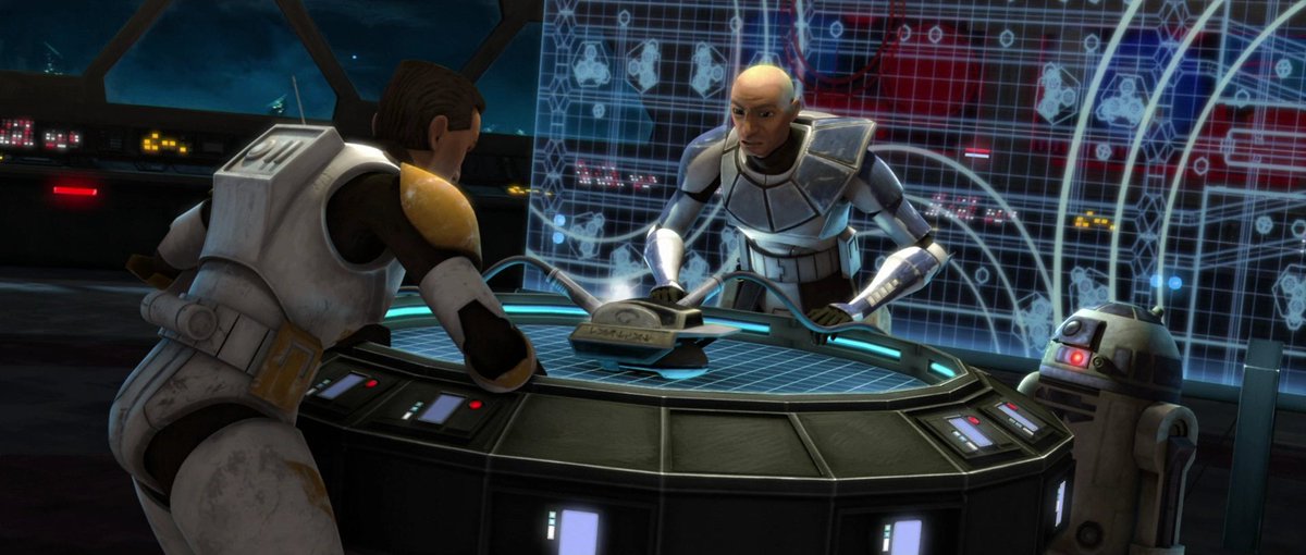 StarWarsCheck's tweet photo. Clone Wars S1 E16: The Hidden Enemy
Ep rank: B
Connecting back to the Clone Wars movie this ep shows a hidden spy among the ranks and shows the whole process of cat and mouse as well as some Jedi combat. Overall pretty good. I know this is a lot of peoples higher ranked eps but for me it was good not great