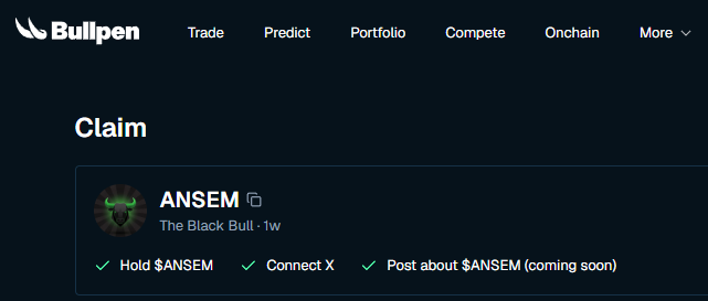 rivo36j's tweet photo. $ANSEM
is the biggest winner of this cycle.  I want everyone to HOLD it, and if you don’t have a bag yet,
@BullpenFi  @blknoiz06 https://t.co/jX1ULt4eaO