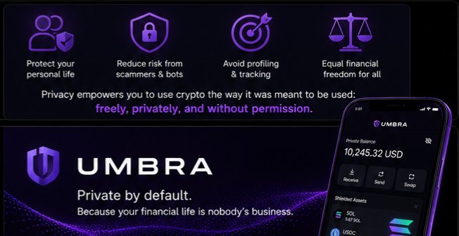 Green_4Pasture's tweet photo. Why does on-chain privacy matter?

• Protect your portfolio
• Keep spending habits private
• Reduce unwanted tracking
• Avoid public financial profiling

Privacy isn't about hiding. It's about having control. https://t.co/ukV9R684SE
