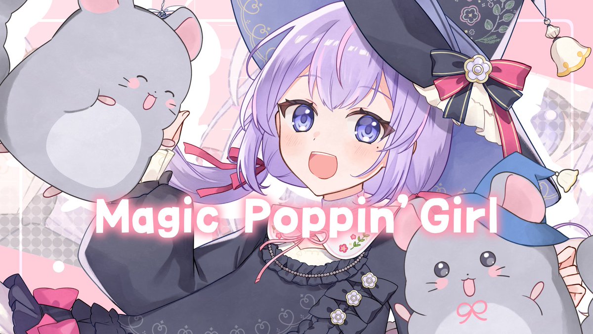 natumi_hana's tweet photo. まもなく！
【Original Song】Magic Poppin’ Girl / Hanamori Natsumi【オリジナル曲】 https://t.co/6WE6IsKiet https://t.co/oS1JdeVwTd