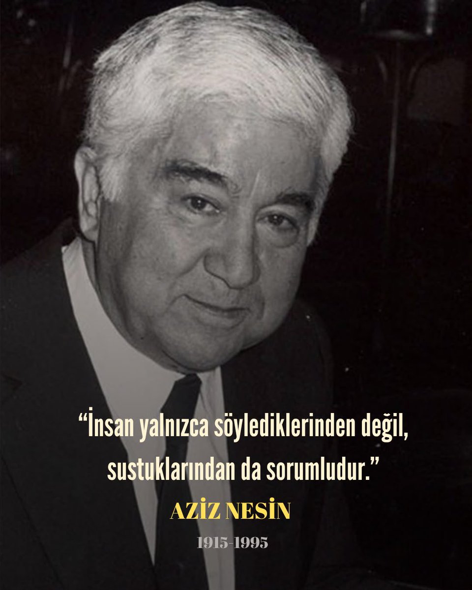 kafaradyo's tweet photo. Aziz Nesin’i vefatının yıl dönümünde saygı ve rahmetle anıyoruz. 🙏🏻 https://t.co/RK9wLK6wIR