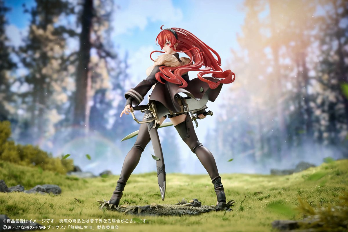 Ruru_Berryz's tweet photo. The 1/7 scale figure (Hobby Sakura) of Eris Boreas Greyrat from “Mushoku Tensei: Jobless Reincarnation III” is available for pre-order!

・ Nin Nin Game : https://t.co/OQReuYp3Vb
・ Hobby Link Japan : https://t.co/Dj7wEgnFOV
・ Release Date : 04/2027

#無職転生 https://t.co/5jdzZwuGcn