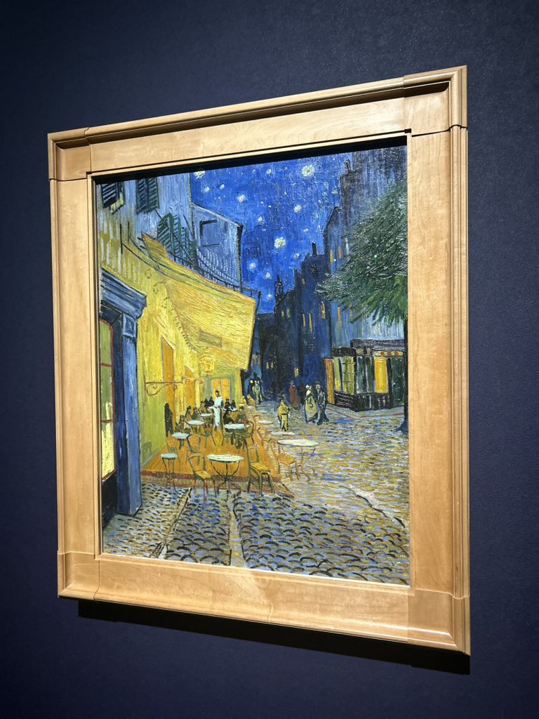 kaede1523's tweet photo. ゴッホ展行ってきた
夜のカフェテラス 実物の方が何倍も良いわ
後モネの絵好きかも https://t.co/kS96TtMyIw