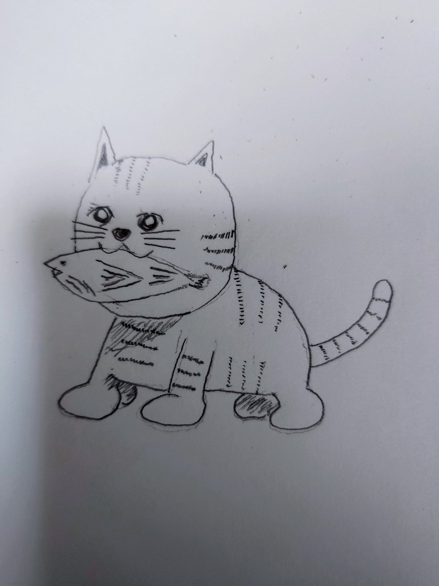 koichik7ks's tweet photo. お魚食わえた、ドンちゃん🐱

#イラスト好きな人と繋がりたい 
#イラスト
#猫 #ねこ https://t.co/fWwNmgtJc7