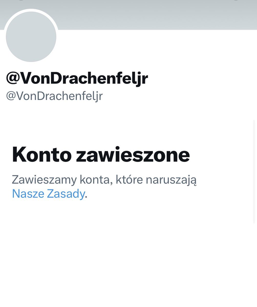FlameMalmed's tweet photo. Zawiesiliśmy konto hejtera, lumpa  i degenerata 

@ VonDrachenfeljr 

ponieważ za jego pośrednictwem doszło do naruszenia naszych zasad dotyczących zakazu stosowania gróźb karalnych.
TAK KAŻE OBYCZAJ 👊💥
#SprzatamyX
#HateStop
#NAFOworks https://t.co/gG1qJyQjq3