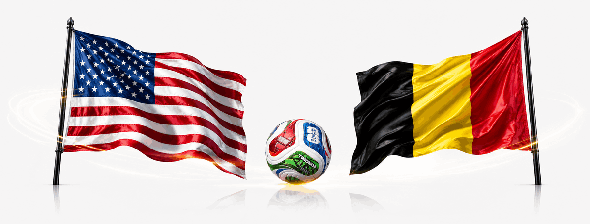 Limelight_Preds's tweet photo. ⚽ Two blockbuster Round of 16 matches today. The Iberian derby and a home nation under pressure.

Here’s everything you need 👇

🏟️ Portugal 🇵🇹 vs Spain 🇪🇸
AT&T Stadium, Dallas — 3PM ET

Ronaldo vs Yamal. Two generations. One pitch. Win or go home.

Spain have been the tournament’s most complete team. Unbeaten. Zero goals conceded across five matches. Lamine Yamal — 17 years old — pulling defences apart from the right. Mikel Oyarzabal joint-top scorer. Rodri controlling the tempo. A freight train that has not been stopped yet.

Portugal have survived more than they have thrived. Two draws in the group stage. A stoppage-time winner against Croatia in the Round of 32. Ronaldo finally scored his first ever World Cup knockout goal — from the penalty spot. Bruno Fernandes yet to find the net. A squad with enormous talent that has not yet found its best football.

But Portugal beat Spain in the Nations League final just last year. On penalties. They know how to frustrate the Iberians when the stakes are highest.

These sides have met 10 times in history — four wins each, two draws. It could not be more even on paper.

Can Ronaldo produce the game of his life and end Spain’s clean sheet run?
Or does Yamal’s brilliance push Spain one step closer to their second World Cup title?

What are your predictions? 🤔
https://t.co/iJs6UdTALx

🏟️ USA 🇺🇸 vs Belgium 🇧🇪
Lumen Field, Seattle — 8PM ET

The USA are the co-hosts. Seattle is sold out. The crowd will be deafening. But the USMNT go into tonight without their breakout star.

Folarin Balogun — the tournament’s surprise player, three goals in five matches — is suspended after picking up a red card in the Round of 32. He joins an elite club of players to score and get sent off in a World Cup knockout match: Zinedine Zidane in the 2006 final, Ronaldinho in the 2002 quarter-finals. That’s the list. Ricardo Pepi or Haji Wright will deputise.

Christian Pulisic, Weston McKennie and Declan Rice’s crosses must pick up the slack.

Belgium arrive with momentum. Kevin De Bruyne still conducting the orchestra at 35. Romelu Lukaku leading the line. They beat Senegal 3-2 after extra time in what was the most dramatic match of the Round of 32. They have already shown they can grind out results when it matters.

The last time these two sides met was March 2026 — Belgium won 5-2. But Pochettino’s USA had not yet found their identity then. They are a different team now. The USA have a first-half goal in 12 of their last 15 matches against 2026 World Cup opponents. They come out fast. They impose themselves early.

The crowd in Seattle gives the USMNT an advantage no away team can replicate. But Belgium have enough quality to silence 70,000 Americans.

Can the USA overcome Balogun’s absence and reach a World Cup quarter-final on home soil?
Or does Belgium’s experience and De Bruyne’s class end the American dream in Seattle?

Two matches. Four nations. One step from the last eight.

What are your predictions? 🤔
https://t.co/t0tBlU28TU