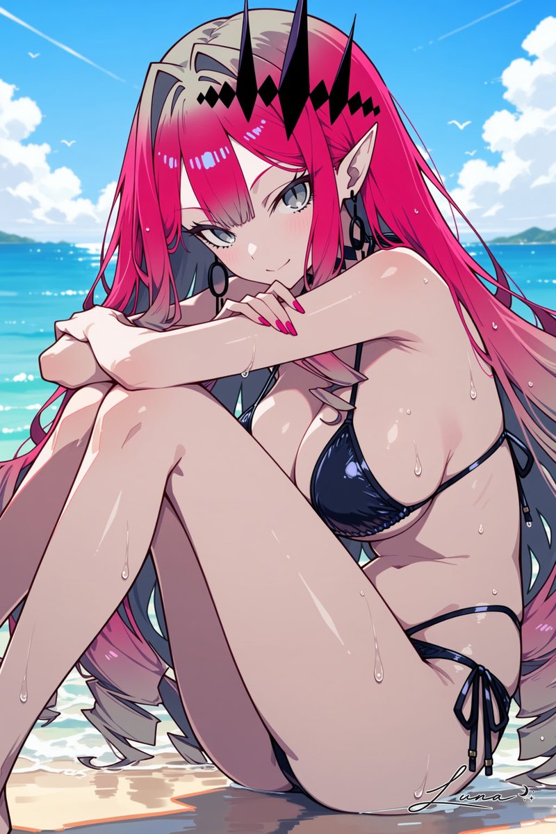 Luna_AIart_'s tweet photo. こんにちは☀️

お昼は海辺のバーヴァン・シー💕

幸せでいて欲しいです☺️

SFW illustration. No nudity, no suggestive intent.

 #AIイラスト #AIart️️️️️️️️️️️️️️️️️️️️️️️️️️️️️️️️️️️️️️️️️️️️️️️️️️️ https://t.co/fZLCpUxbp2