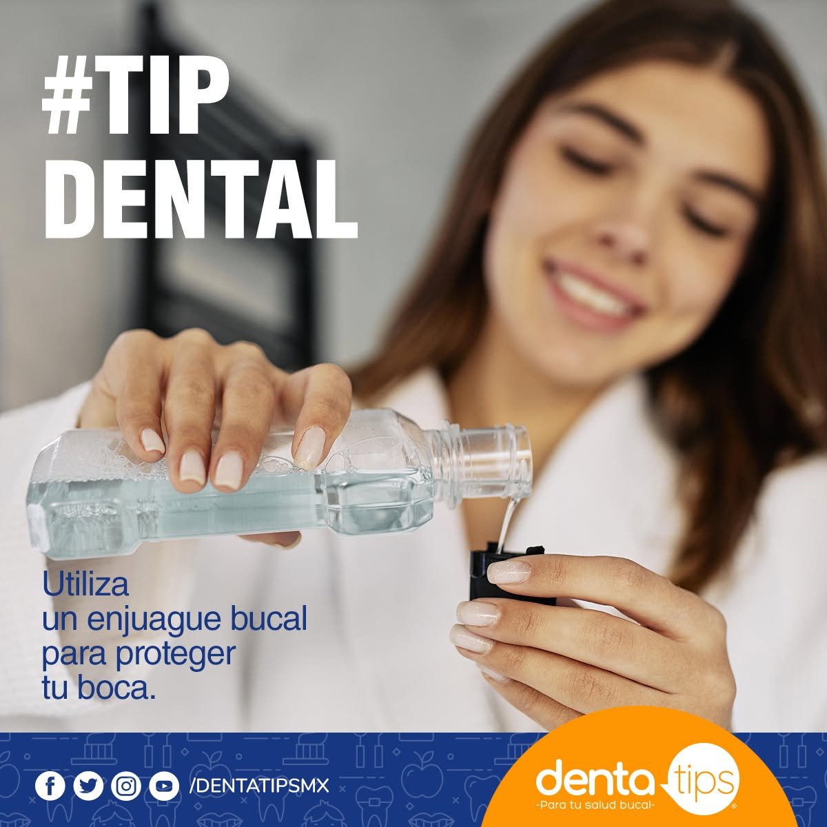 dentatipsmx's tweet photo. Dale a tu sonrisa una capa extra de protección.

El cepillado y el hilo dental son fundamentales, pero un enjuague bucal puede ayudarte a complementar tu rutina de higiene oral. 

No te quedes desinformado y echa un vistazo a nuestro sitio web: https://t.co/nBm6fWmXO6 https://t.co/pW0tWk2lOD
