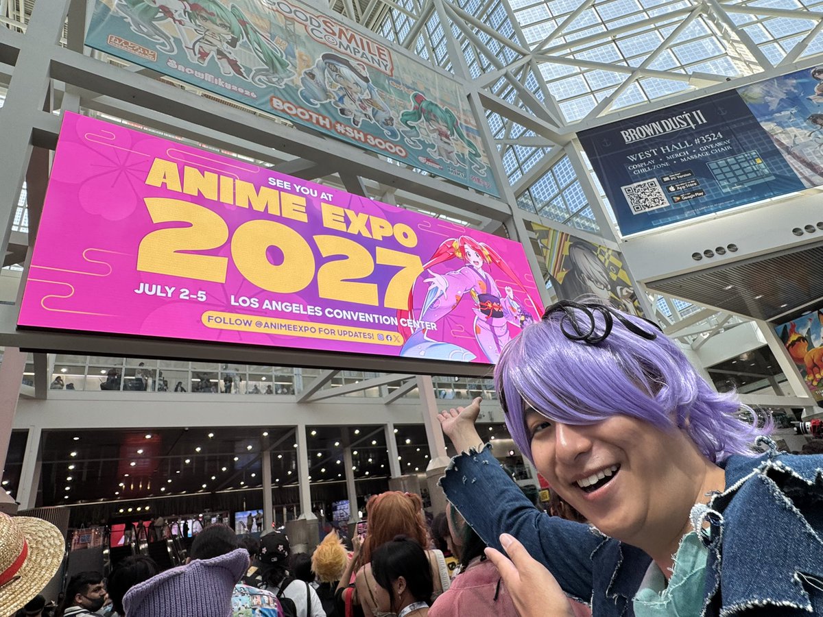 ShinKishidou's tweet photo. Just got back from Day 4 of Anime Expo 2026! Matane!
#AnimеЕxрo2026 #AХ2026 #AnimeExpo #AX #Ib #Garry #Cosplay https://t.co/iGbVM32sSG