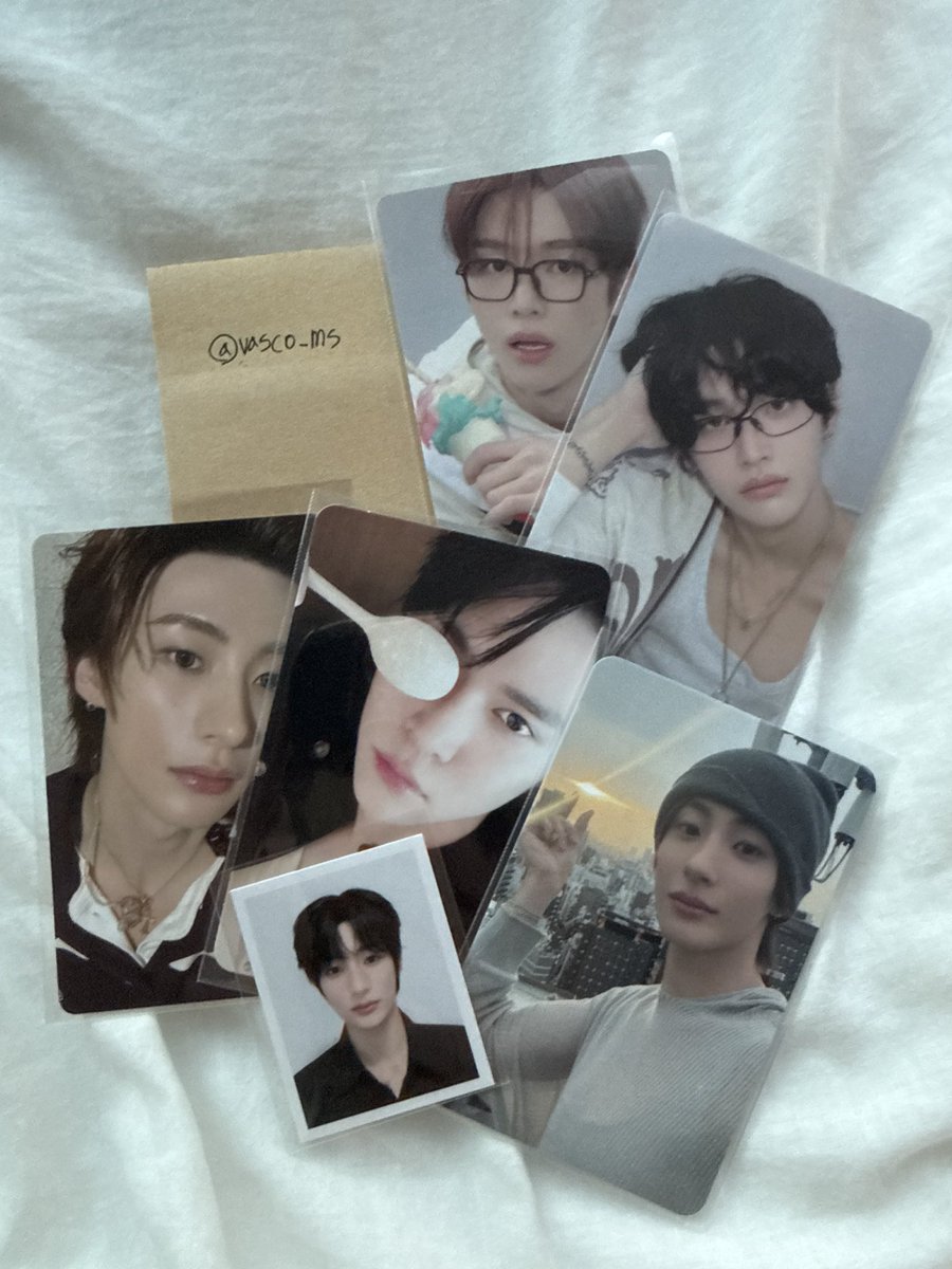 vasco_ms's tweet photo. ✨update lot 4/07✨

การ์ดที่ส่งกลับรอบ 4/07💘
#vascoupdate https://t.co/zN29pWCvXA