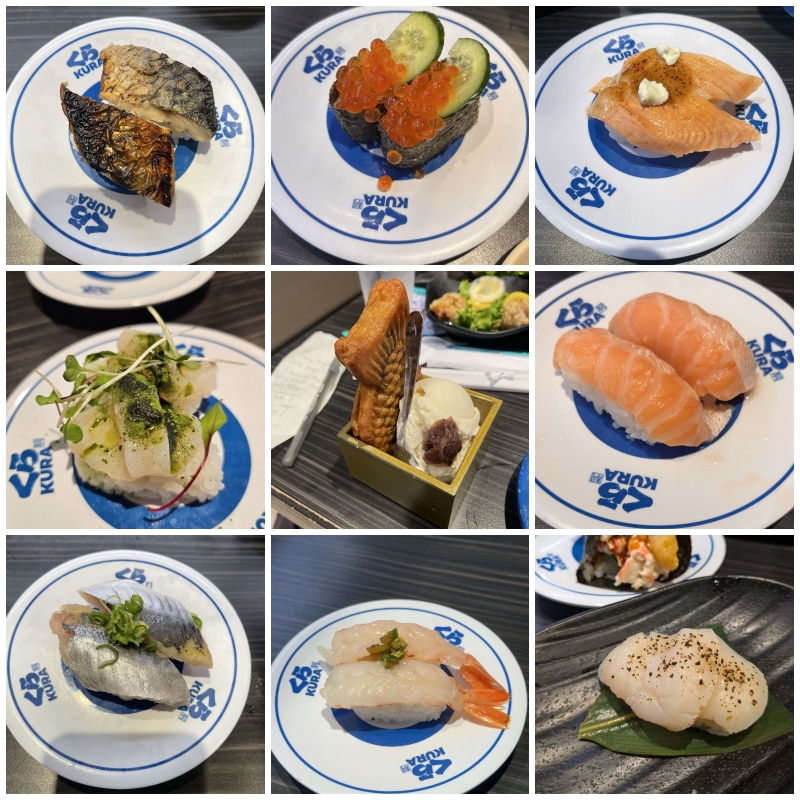 jhero_sf's tweet photo. 今日初めてKura Sushiへ🍣 ゆずハラペーニョ甘えびや抹茶ホタテ、あぶりしめさばなど、めずらしい寿司があって楽しかった。そして、たい焼きがアイスにダイブしてるデザートが想像以上においしかった！
First time at Kura Sushi today! 🍣 I loved trying some unique sushi, like the Yuzu Jalapeño Sweet Shrimp, Matcha Scallop Nigiri, and Charbroiled Mackerel. The taiyaki diving into the ice cream was also way better than I expected!
#KuraSushi #Sushi #BayAreaFoodies #JapaneseFood #Desser