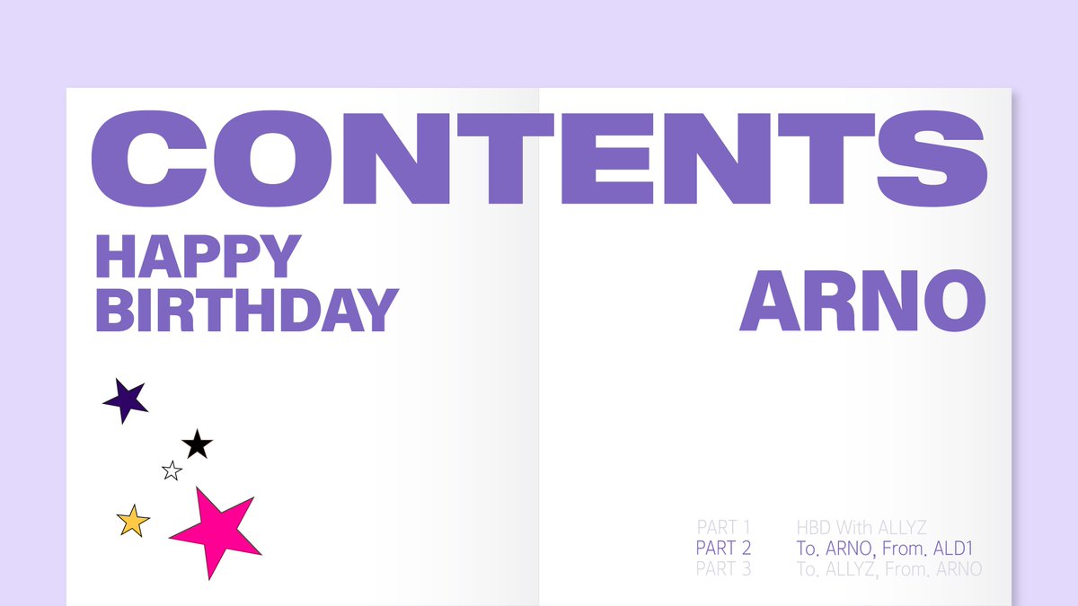 ALD1_official's tweet photo. 𝙃𝘼𝙋𝙋𝙔 𝘽𝙄𝙍𝙏𝙃𝘿𝘼𝙔 𝘼𝙍𝙉𝙊🍰₊˚・₊✧

To. ARNO, From. ALD1
🏎️ https://t.co/FT2OWq94e9

#ALPHADRIVEONE #ALD1
#알파드라이브원
#ARNO #아르노 https://t.co/S3XJE8849i