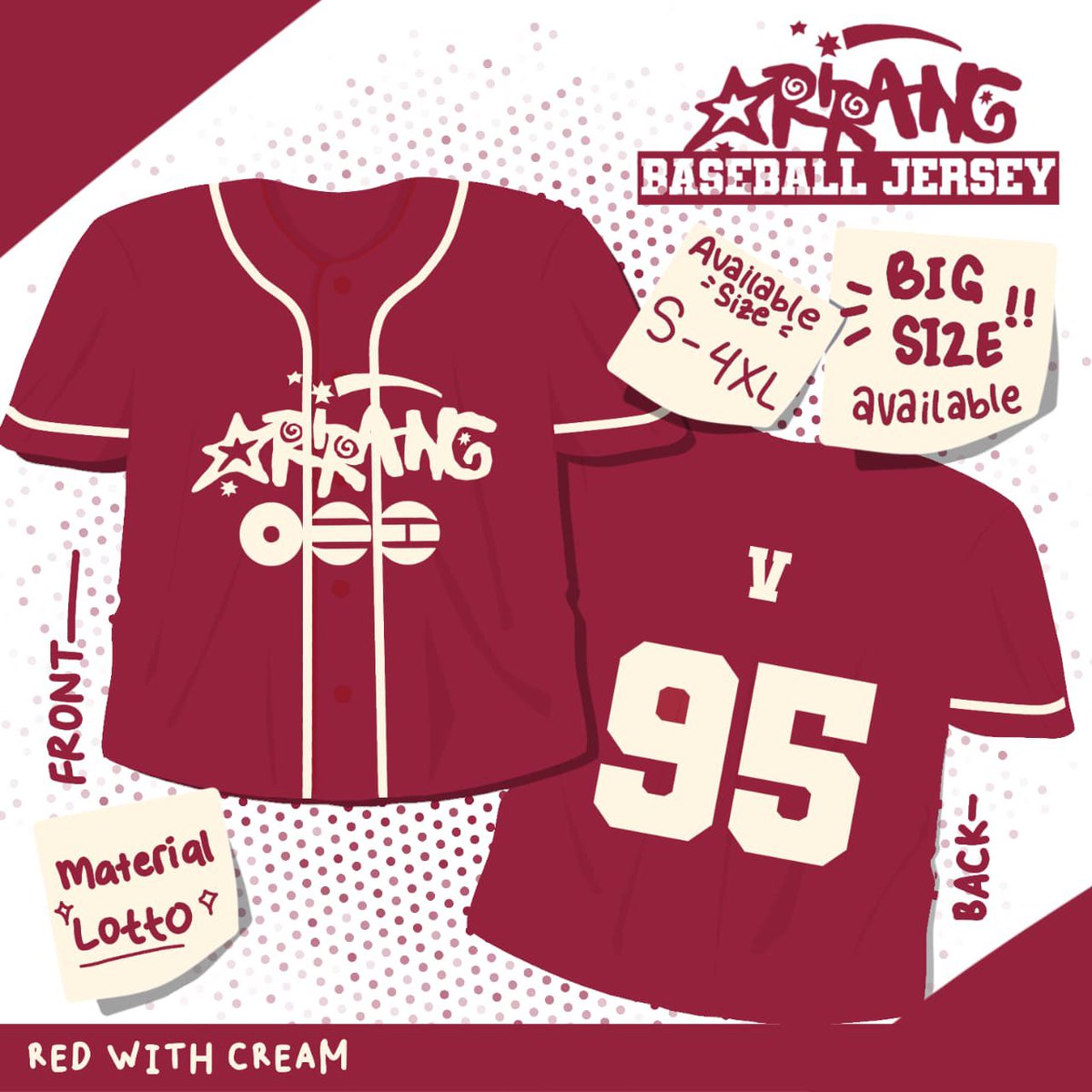 sarangandhana's tweet photo. ☆*⁀‧₊˚ [ARIRANG GIVEAWAY] BTS ARIRANG BASEBALL JERSEY &amp; SHOPPING STRING BAG  ☆*⁀‧₊˚

Rules:
☆ 🇲🇾 only
☆ Like and RT
☆ RT tweet attached 

Ends on 14/7 https://t.co/n8QUcsPS32
