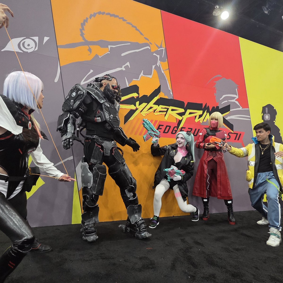 TheFriendForce's tweet photo. @MrRepek @CDPROJEKTRED @trigger_inc @WeirdCo_Games Such a great booth! https://t.co/kyZdn6ktQg