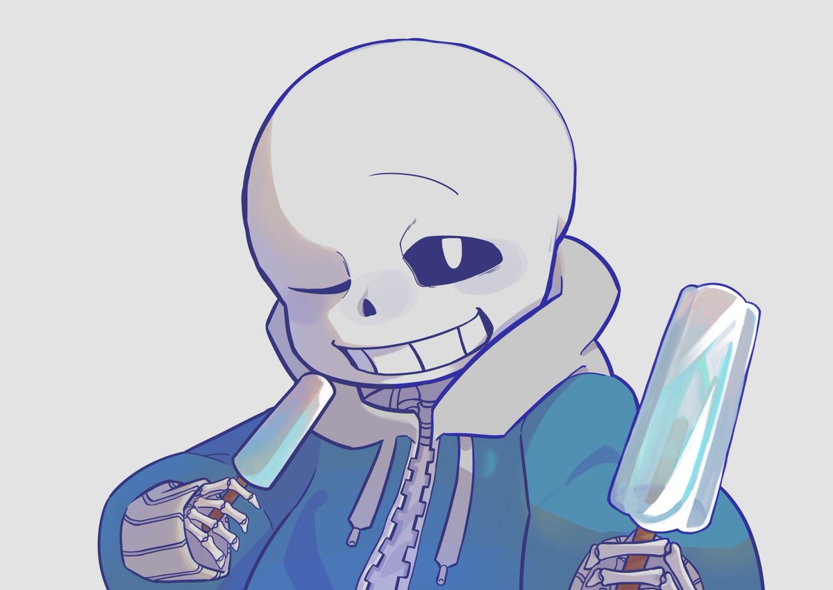 Yimickal's tweet photo. Lazy bones! Wanna grab a nice popsicle?
Just realized my fandoms are all over the place! A crossover idea popped into my head—next I’ll draw a tiny skit of Teto and the gang wandering around Undertale’s Underground!
#Undertale https://t.co/4NPhiJgJO1