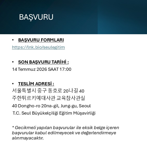 EgitimSeul's tweet photo. 2026-2 Woojung Education &amp; Culture Foundation Burs Başvurusu Duyurusu https://t.co/jokP6gntYZ