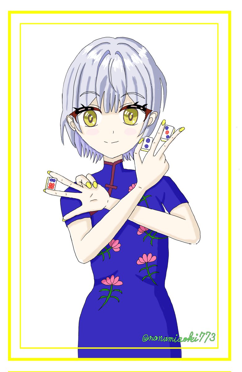 改めてお誕生日イラストありがとうー！！ プロの方の添削！？すごい