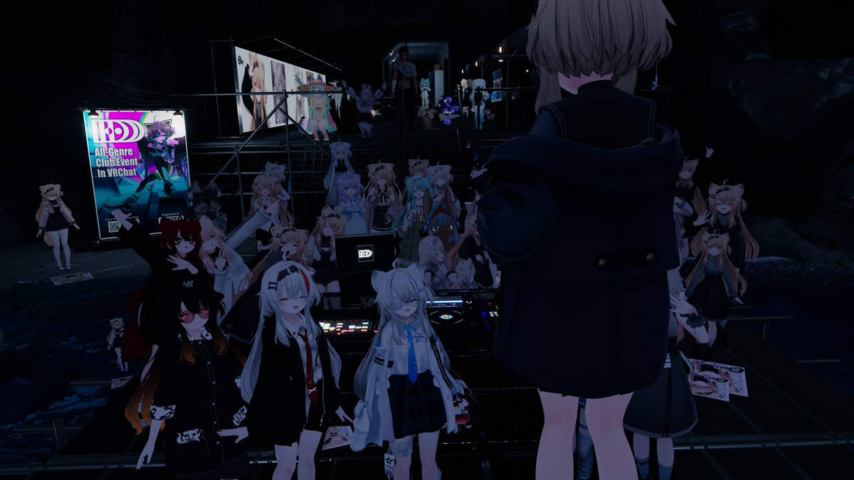 実はいたりした（良く見ると映ってる） 実はエクちゃんが好き #ClubDDD