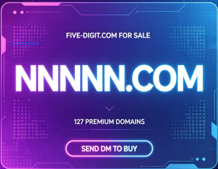 Sofia313com's tweet photo. A bundle of 127 five-digit .com domains is on discount. Message me directly if you’re interested.#DomainsForSale https://t.co/LrK51oEteB