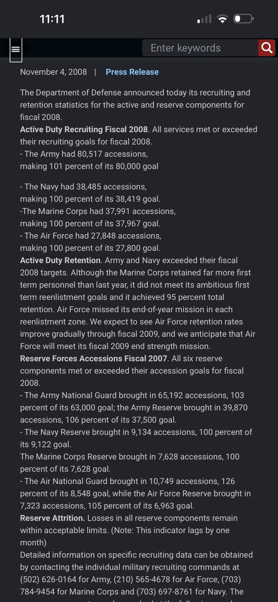 Floggin23's tweet photo. @JVaughn188 @AdamKinzinger @SecWar Hmm I wonder what could be the reason the military is hitting their recruitment goals… https://t.co/atLQuAgdgb