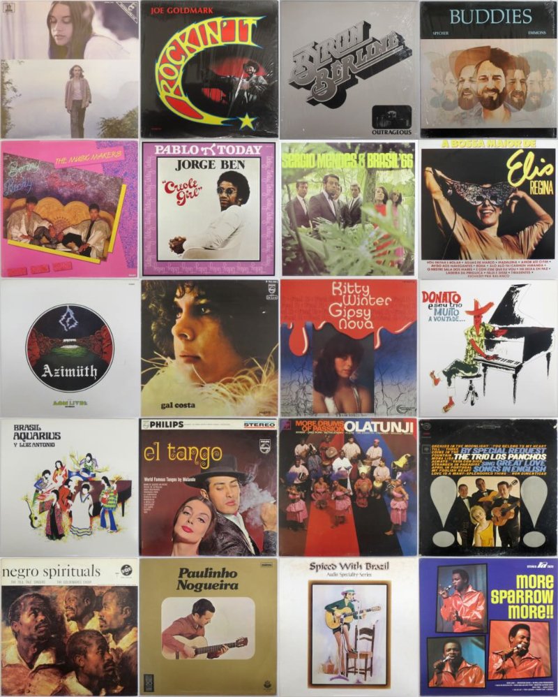 レコード新入荷情報】 来週7/13（月）はWORLD MUSICのLPレコード 20枚