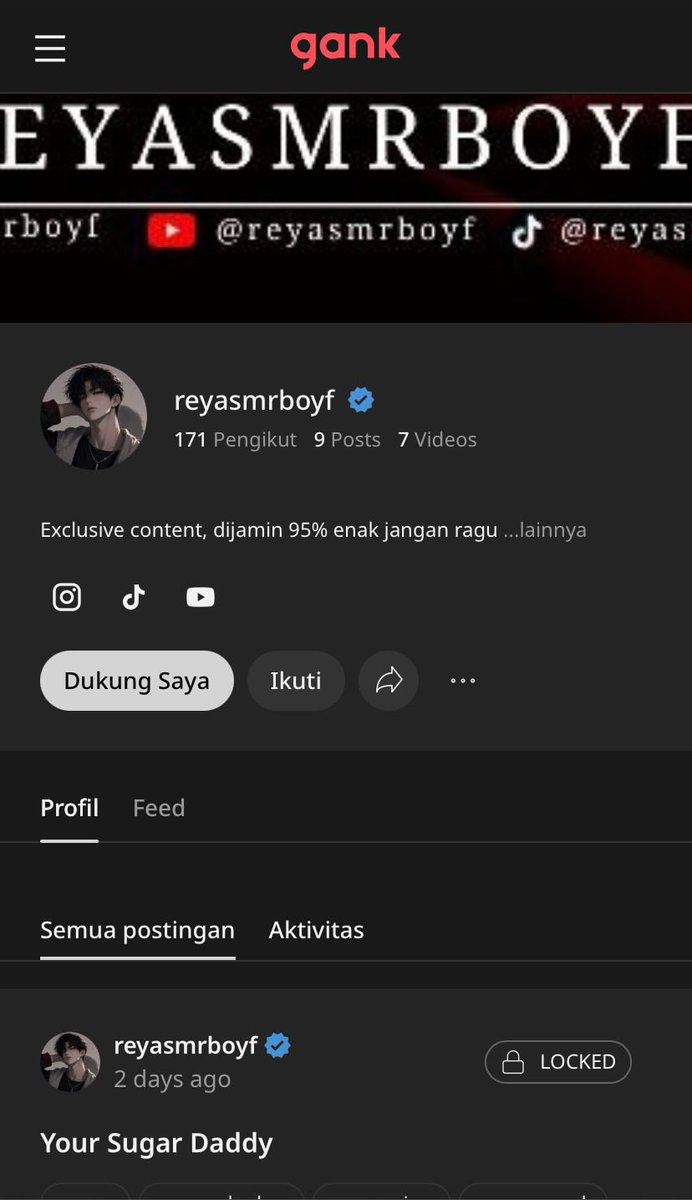 reyasmrboyf's tweet photo. ramein ganknow aku teman² semuanya ❤❤ #asmr #asmrvoice #exclusive https://t.co/JBtMnECbCI