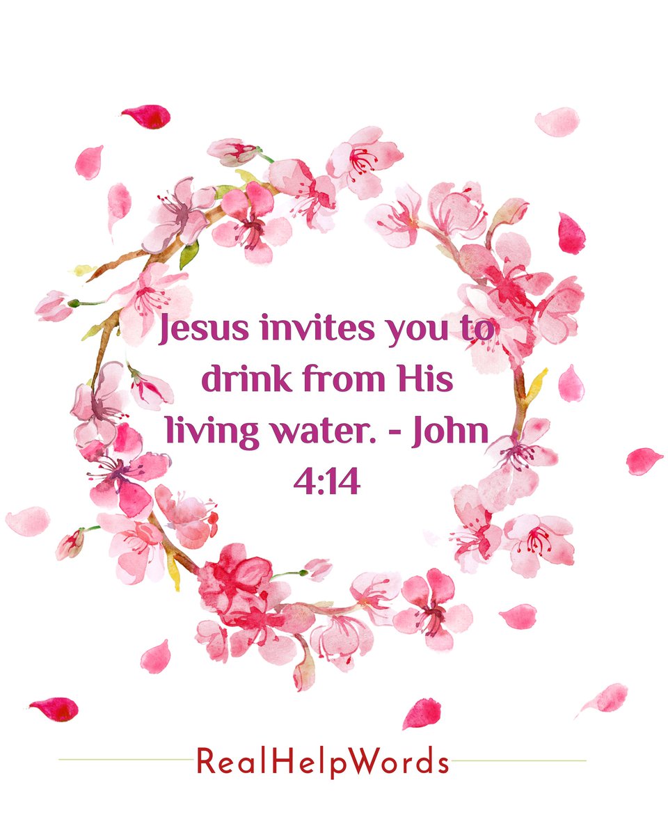 timelyhelp14's tweet photo. Christ invite is one that Beautifies. Life is futile without Jesus.Your thirst will be Quenched when you drink The Living Water Only Christ gives. It'll Satisfy you Now &amp; in Eternity.
Pray:"Jesus,I Receive Forgiveness &amp; Washing of my sins. Be Lord of my life,Amen"
#invite #thirst https://t.co/EFNEYCnUEM