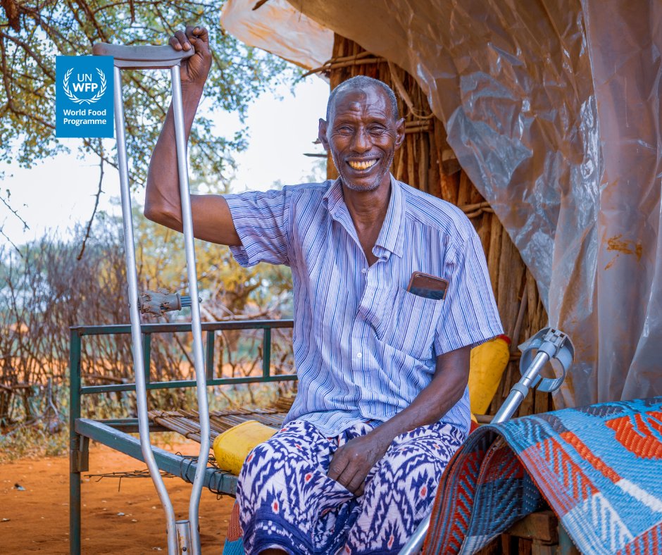WFP_Kenya's tweet photo. When drought wiped out Abdulatif’s livestock, WFP’s cash assistance helped him prioritise what mattered most.

🩺 access healthcare
🍛 purchase food for his family
💸 save the rest for emergencies

Cash assistance gives people flexibility to make decisions based on their own needs, helping households navigate difficult times with dignity and choice.