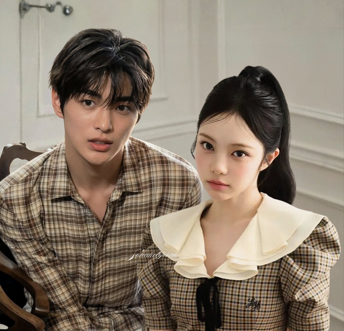 saturniesodd's tweet photo. Mr &amp; Mrs ... Ahn? 
#keonsuni https://t.co/HBgYdm1SdN