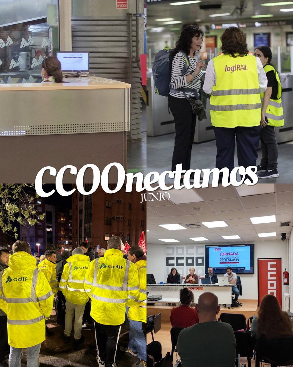 CCOO_FER's tweet photo. Ya disponible el #CCOOnectamos del mes de junio 🗞️🥁 ¿a qué esperas? https://t.co/Hx4rfvaS3h https://t.co/Tdu92Brica