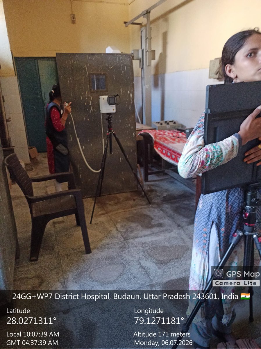 BudaunDto's tweet photo. TBMBA... HANDHELD XRAY CAMP IN DISTRICT-BUDAUN https://t.co/J6xCTtqzRL