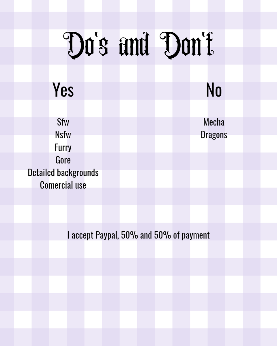 Raeenaay's tweet photo. PRICES &amp; INFO: See the images below for my rates and terms.
✅ I accept PayPal.
✨ 100% upfront payment is highly appreciated!

If you're interested, please send me a DM! RTs are a huge help. Thank you! 💌 https://t.co/yxUEkL8628
