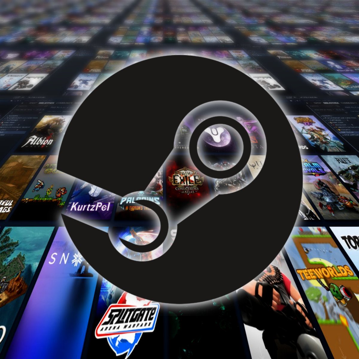OLD9Gaming's tweet photo. 買遊戲的遊戲？一名開發者制作了一個假的Steam商店，讓你可以在不花錢的情況下，滿足夏日特賣的癮頭。😂 https://t.co/ZRYdPy2jvJ
