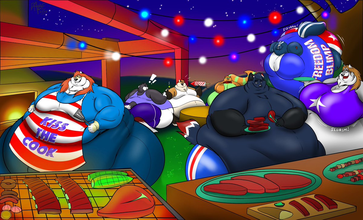 CrimsonMancer's tweet photo. Hope everyone had a great 4th of July last night. Mine was pretty swell uwu https://t.co/xwNcfugMLZ