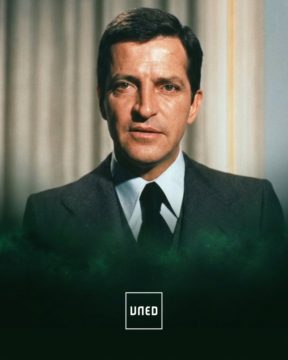 UNED's tweet photo. 🎓 50 años del nombramiento de Adolfo Suárez: analizamos el legado de una figura clave de nuestra democracia. https://t.co/LdMMBYTyiM