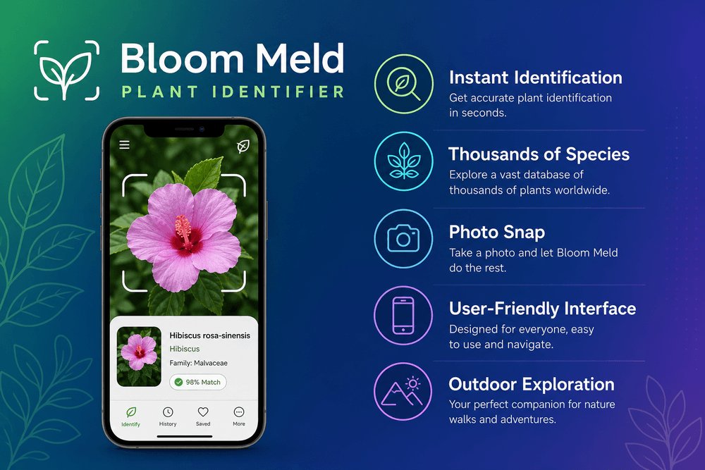 MichaelSmith24h's tweet photo. Curious about a mysterious plant? With Bloom Meld, just snap a photo and get an instant identification—no guessing required! 🌿 #BloomMeld https://t.co/Y33AgNhZwd