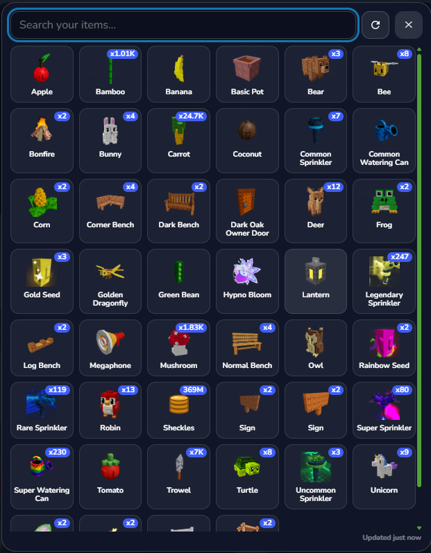Talon1011352's tweet photo. Ready kebutuhan GAG 2

- Carrot seed 10p/each
- mushroom seed 15p/each
- Legendary sprinkler 300p/each
- Super watering can 400p/each
- Super sprinkler 500p/each
- Unicorn 3k/each

yg lainnya tanya aja di dm
avqr avrek yaa^^ https://t.co/WquexkV1Sr