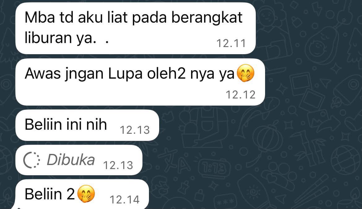 mamahmuda1_'s tweet photo. Jangan normalisasi hal kaya gini yaa temen2..🫠😌￼ https://t.co/BzjgoEjsMP