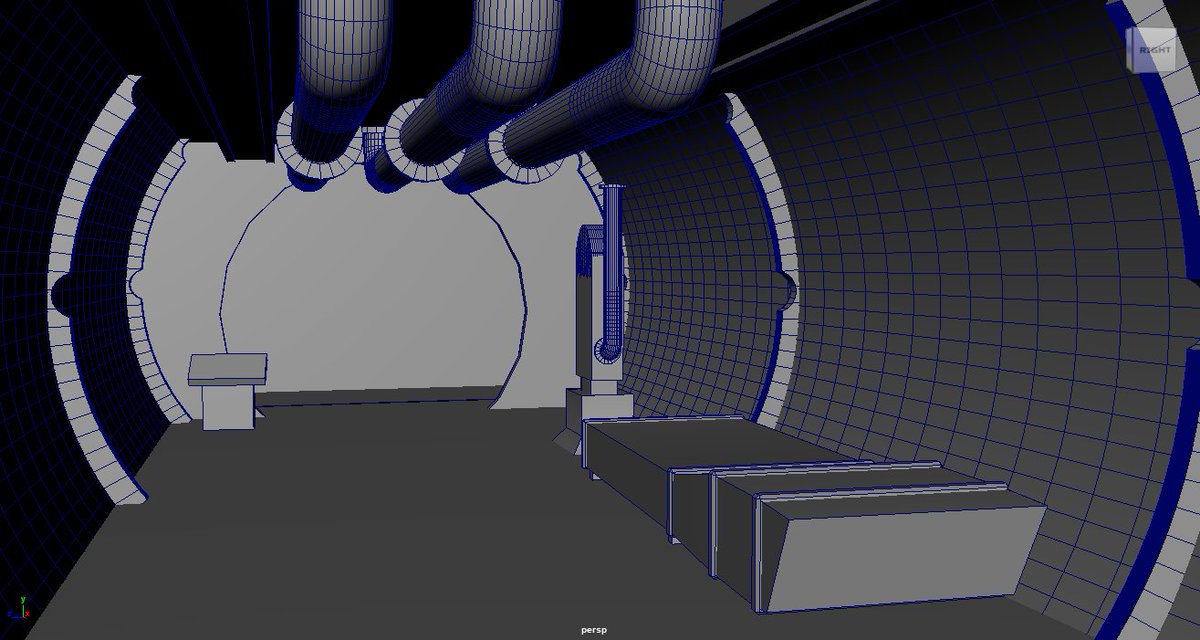 Jetwingstudios's tweet photo. I finally got a gaming PC!!! I've recreated my gray box scene that was initially on my phone into Maya and Unreal Engine. I'm super excited to finally start working on future projects. This is scene in its current state; I'm working on making the props before I start texturing. https://t.co/2Pd1a1hCaF