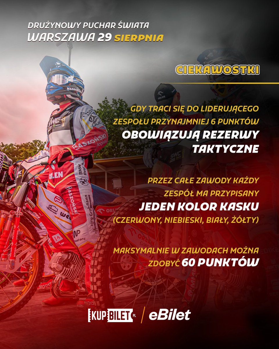 FalubazZG's tweet photo. 🧐 Jedne z zasad Drużynowego Pucharu Świata...

🎟️ https://t.co/QnnilBGM7X
🎟️ https://t.co/oZvra4ZQoI 
👉 https://t.co/wUGG3ZZmRA https://t.co/kRb8jVbK7o