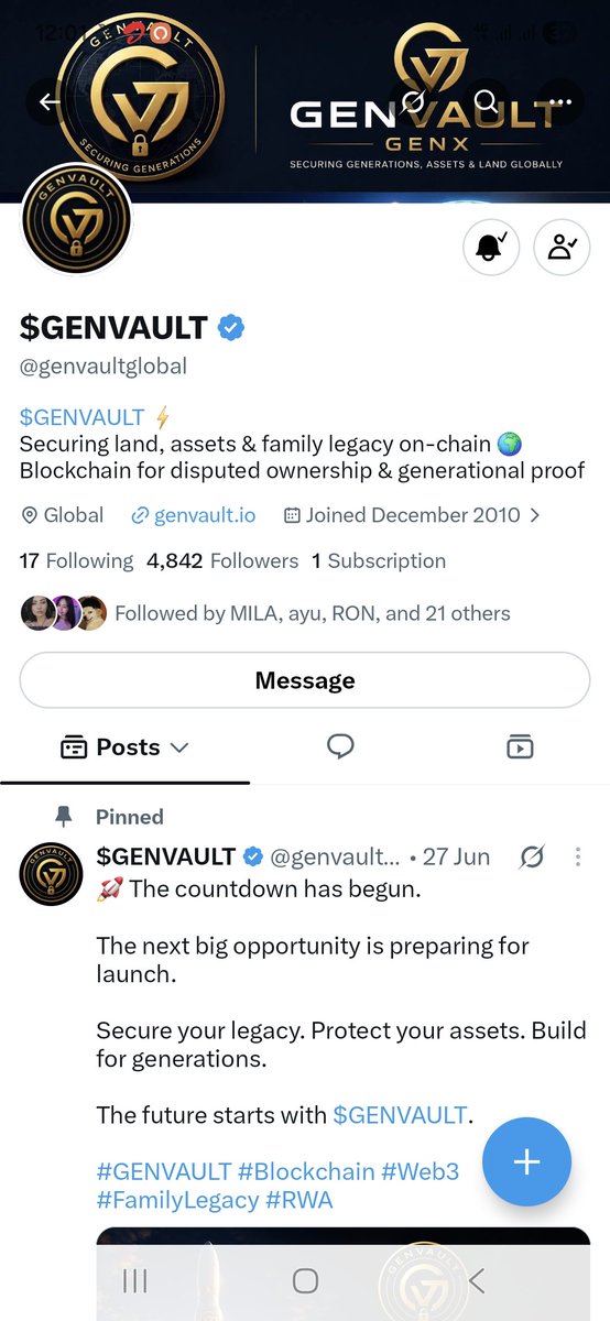 0x1179's tweet photo. @DeFiRobinVerse @genvaultglobal Manifest https://t.co/uGN1Ez8ZPw