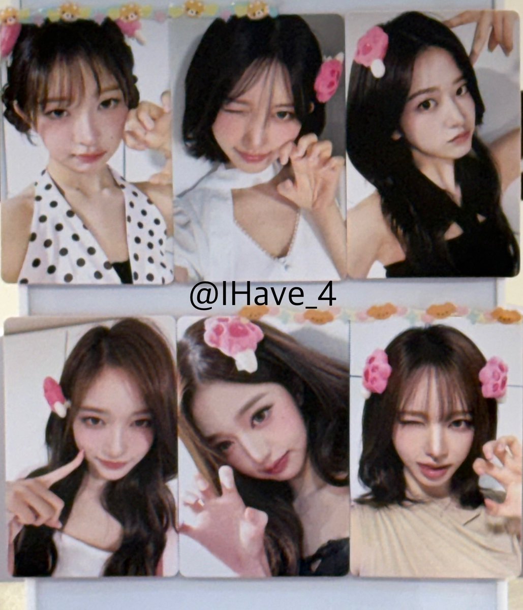 IHaVe_4's tweet photo. 위드뮤 IVE(아이브) THE 2ND ALBUM <REVIVE+> 럭키드로우 실제 이미지
포카+폴라로이드 https://t.co/Ulzbws8hWA