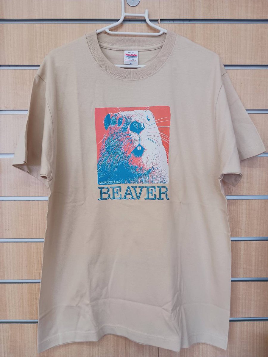 morikirara99's tweet photo. 🦫ZOO SHOP Kiraraです🦫ビーバーのオリジナルトートバッグとオリジナルTシャツをご紹介します😁オンラインショップでも販売中です🦫
https://t.co/obraqvFN4K
＃森きらら　＃ビーバー https://t.co/iTt6Z3NNYY