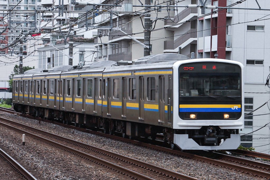 REMOUSc's tweet photo. 中央・総武線新車両迎えました！231-0派けれども、日常に使う線路で新しい子来ましたも嬉しいね♪😆 https://t.co/F79w2XLBV9