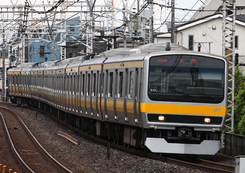 REMOUSc's tweet photo. 中央・総武線新車両迎えました！231-0派けれども、日常に使う線路で新しい子来ましたも嬉しいね♪😆 https://t.co/F79w2XLBV9