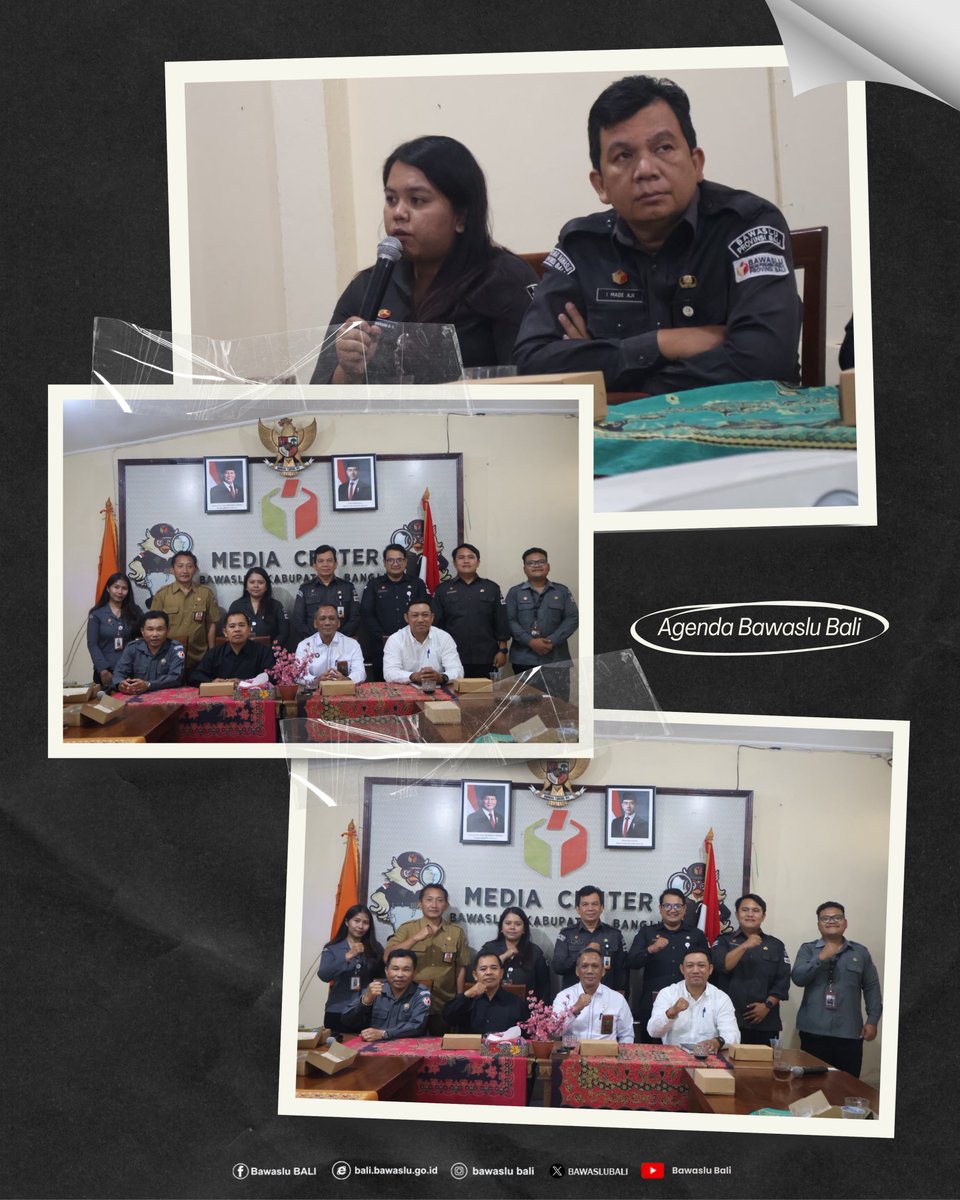 BAWASLUBALI's tweet photo. Antisipasi Sengketa Pemilu 2029 di Era AI, Bawaslu Bali Perkuat Konsolidasi Demokrasi di Bangli

Baca selengkapnya di :
https://t.co/YaspRBUFFi https://t.co/uJ5RxwzFn5